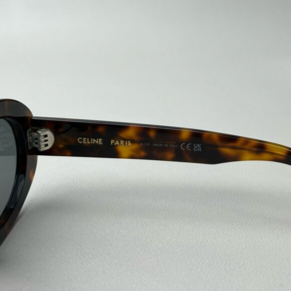 Celine Brown Triomphe 01 Oval Sunglasses - Picture 6 of 6